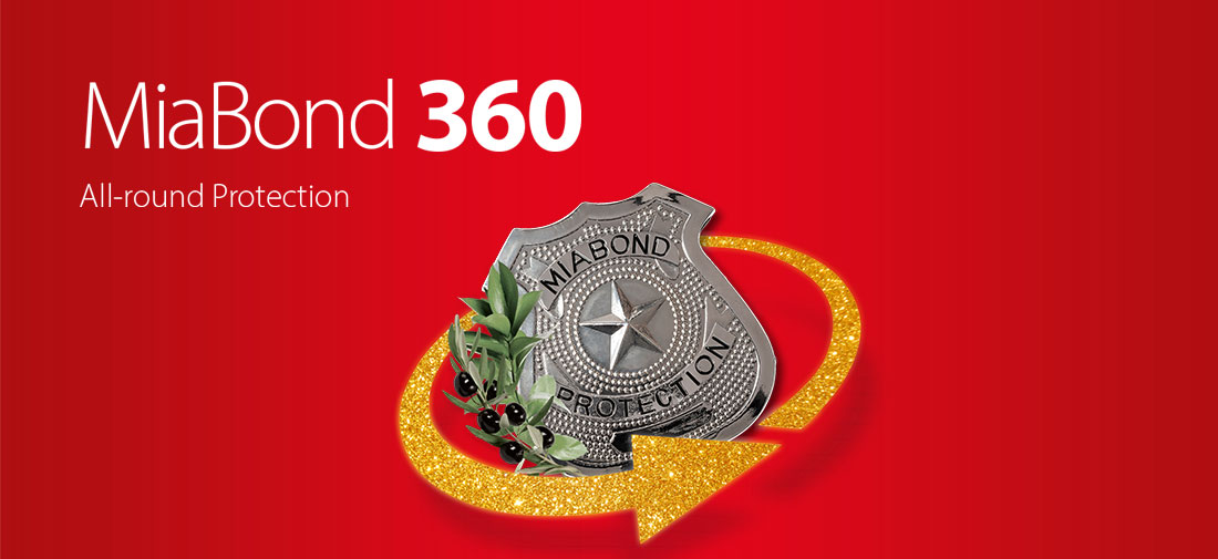 MiaBond 360 degree protection